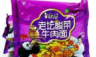315酸菜面是统一还是康师傅 老坛酸菜牛肉面315